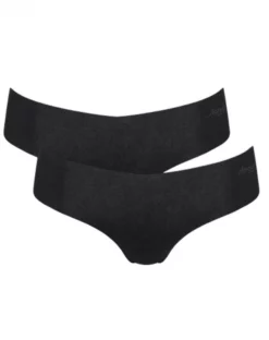 Hipster Sloggi Zero Modal Lot De 2 (Noir)