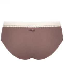 Hipsters (Lot De 2) Coton Bio Sloggi GO Ribbed (Angora) 12 Hipsters (Lot De 2) Coton Bio Sloggi GO Ribbed (Angora) -Sous-vetement Soldes Boutique hipsters lot de 2 coton bio sloggi go ribbed angora 5