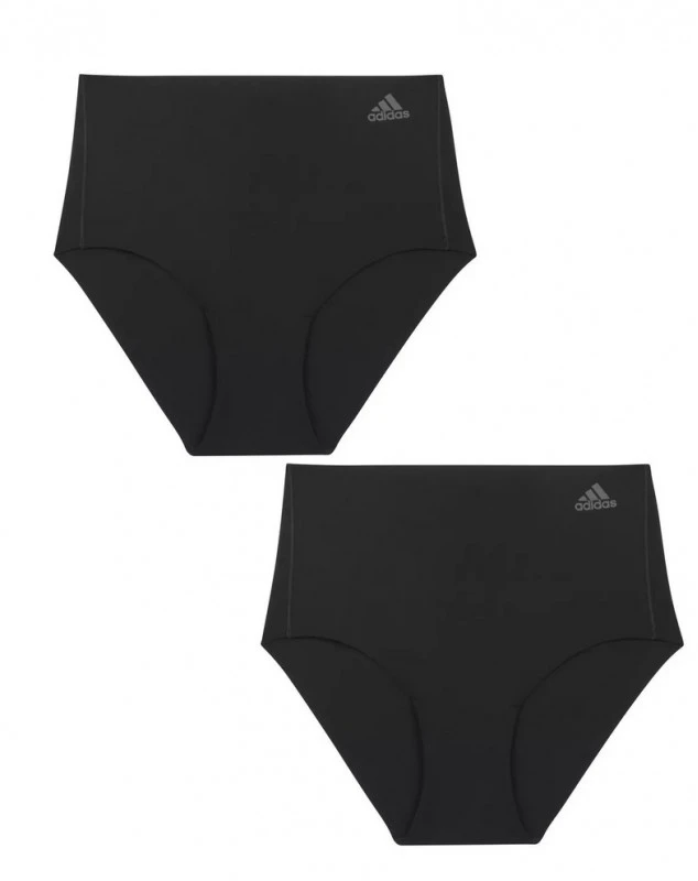 Lot De 2 Hipsters Adidas Micro Free Cut (Noir) 1 Lot De 2 Hipsters Adidas Micro Free Cut (Noir)