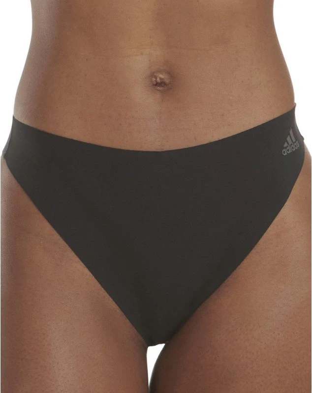 Lot De 2 Strings Adidas Micro Free Cut (Noir) 2 Lot De 2 Strings Adidas Micro Free Cut (Noir) – Image 2