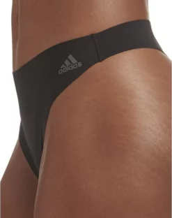 Lot De 2 Strings Adidas Micro Free Cut (Noir) 6 Lot De 2 Strings Adidas Micro Free Cut (Noir) -Sous-vetement Soldes Boutique lot de 2 strings adidas micro free cut noir 2