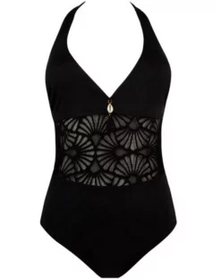 Maillot De Bain Une Pièce Antigel La Muse Dentelle (Noir)