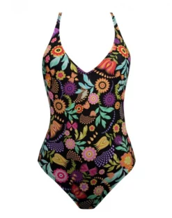 Maillot De Bain Une Pièce Antigel La Muse En Fleurs (Bouquet Radieux)