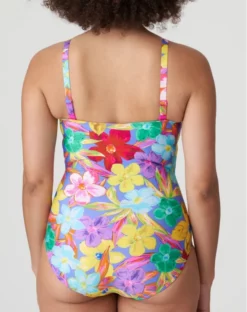 Maillot De Bain Une Pièce Emboîtant Prima Donna Swim Sazan (Blue Bloom) -Sous-vetement Soldes Boutique maillot de bain une piece emboitant prima donna swim sazan blue bloom 4