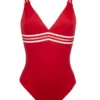 Maillot De Bain Une Pièce Nageur Maintien Ouvert Lise Charmel Energie Nautique (Flamme Nautique)
