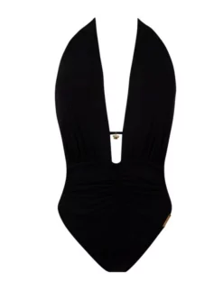 Maillot De Bain Une Pièce Nageur Séduction Lise Charmel Sublime Drape (Noir) -Sous-vetement Soldes Boutique maillot de bain une piece nageur seduction lise charmel sublime drape noir 2