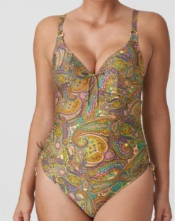 Maillot De Bain Une Pièce Plunge Prima Donna Swim Sakarun (Sunny Paisley)