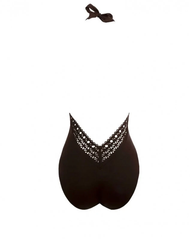 Maillot De Bain Une Pièce Séduction Dos Plongeant Lise Charmel Ajourage Couture (Ebène Ajourage) 2 Maillot De Bain Une Pièce Séduction Dos Plongeant Lise Charmel Ajourage Couture (Ebène Ajourage) – Image 2
