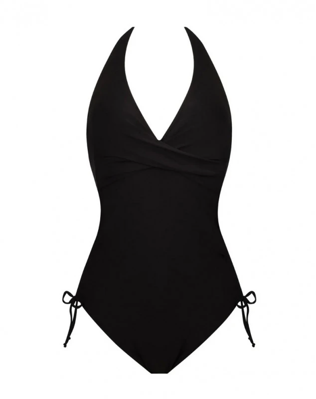 Maillot De Bain Une Pièce Tour De Cou Antigel La Chiquissima (Noir) 1 Maillot De Bain Une Pièce Tour De Cou Antigel La Chiquissima (Noir)