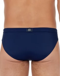 Mini Slip De Bain Basique HOM Sea Life (Marine) -Sous-vetement Soldes Boutique mini slip de bain basique hom sea life marine 2