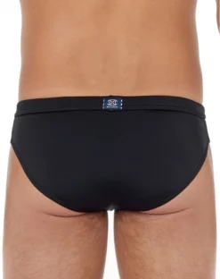 Mini Slip De Bain Basique HOM Sea Life (Noir) -Sous-vetement Soldes Boutique mini slip de bain basique hom sea life noir 2