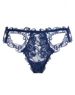 Mini String Lise Charmel Soir De Venise (Bleu Venise) 6 Mini String Lise Charmel Soir De Venise (Bleu Venise) -Sous-vetement Soldes Boutique mini string lise charmel soir de venise bleu venise 2