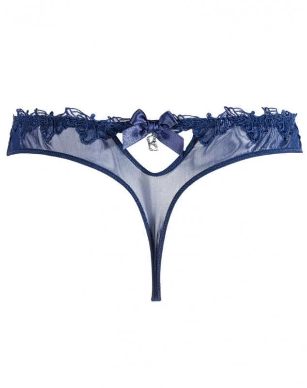 Mini String Lise Charmel Soir De Venise (Bleu Venise) 4 Mini String Lise Charmel Soir De Venise (Bleu Venise) – Image 4