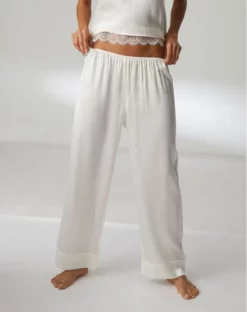 Simone Perele Pantalon En Soie Simone Pérèle Dream (Naturel)