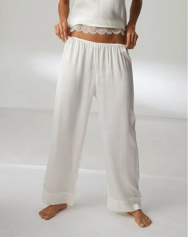 Simone Perele Pantalon En Soie Simone Pérèle Dream (Naturel) 1 Simone Perele Pantalon En Soie Simone Pérèle Dream (Naturel)