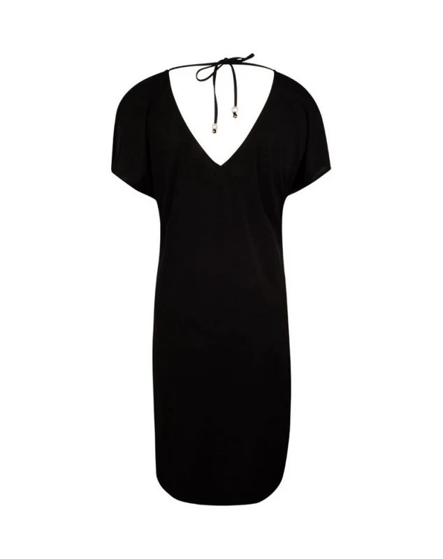 Robe De Plage Lise Charmel Perles Nacrées (Noir) 4 Robe De Plage Lise Charmel Perles Nacrées (Noir) – Image 4