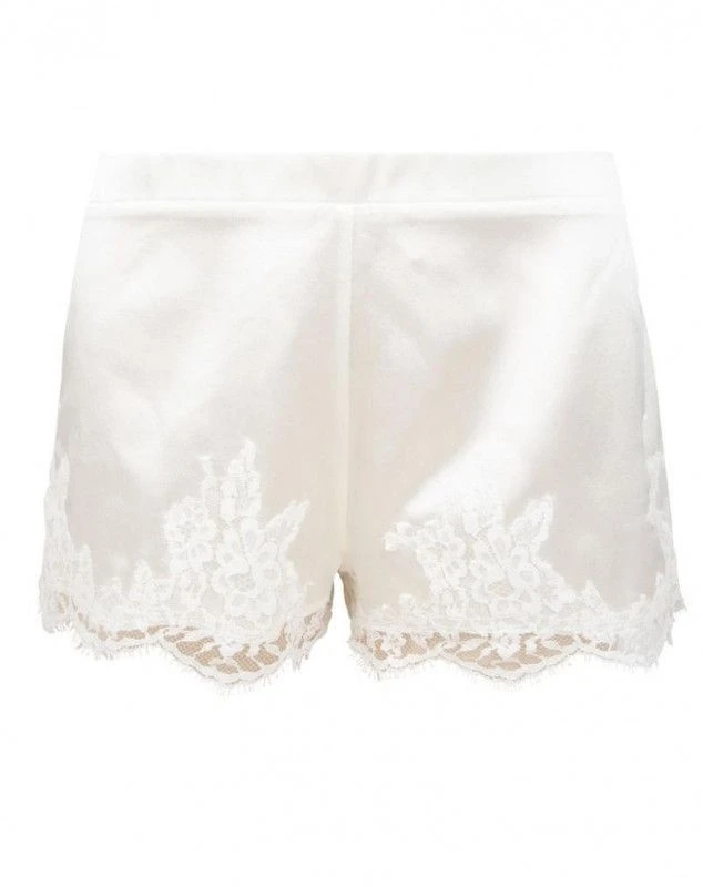 Short De Nuit Lise Charmel Splendeur Soie (Ecru Nacre) 2 Short De Nuit Lise Charmel Splendeur Soie (Ecru Nacre) – Image 2
