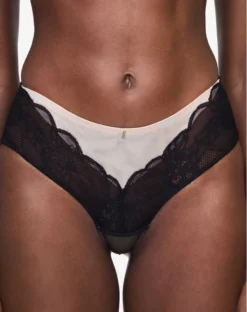 Shorty Chantelle Midnight Flowers (Noir)