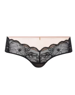 Shorty Chantelle Midnight Flowers (Noir) -Sous-vetement Soldes Boutique shorty chantelle midnight flowers noir 3