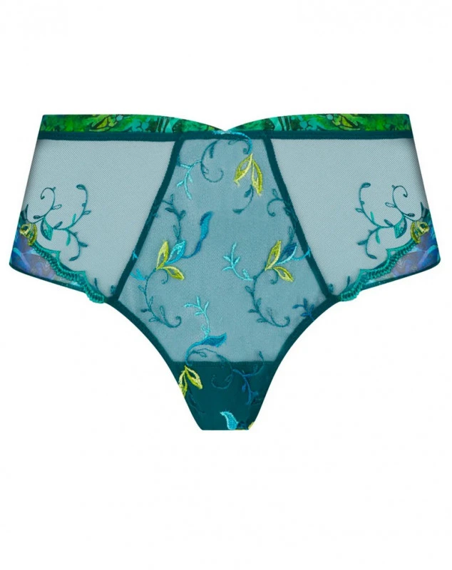 Shorty Lise Charmel Grâce Aquatique (Floral Aqua) 2 Shorty Lise Charmel Grâce Aquatique (Floral Aqua) – Image 2