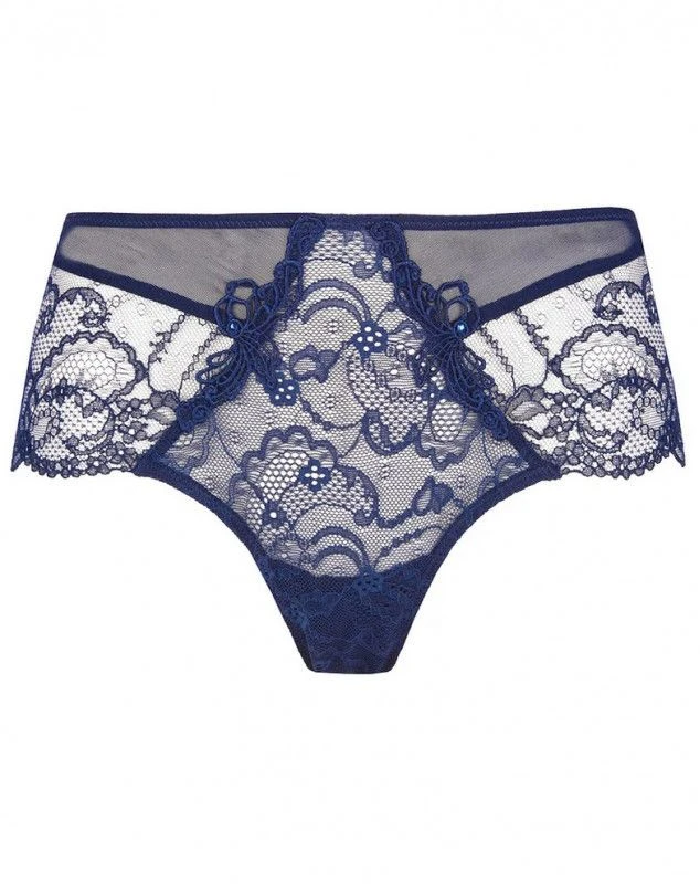 Shorty Séduisant Lise Charmel Soir De Venise (Bleu Venise) 1 Shorty Séduisant Lise Charmel Soir De Venise (Bleu Venise)