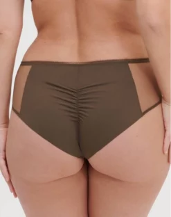 Simone Perele Shorty Simone Pérèle Amazone (Vert Nomade) -Sous-vetement Soldes Boutique shorty simone perele amazone vert nomade 2