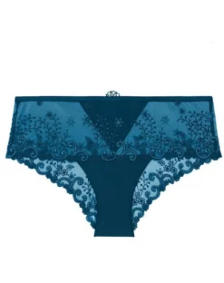 Simone Perele Shorty Simone Pérèle Délice (Bleu Prestige) -Sous-vetement Soldes Boutique shorty simone perele delice bleu prestige 4