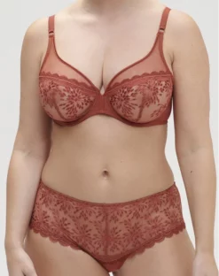 Simone Perele Shorty Simone Pérèle Singulière (Terre De Sienne) 11 Simone Perele Shorty Simone Pérèle Singulière (Terre De Sienne) -Sous-vetement Soldes Boutique shorty simone perele singuliere terre de sienne 5