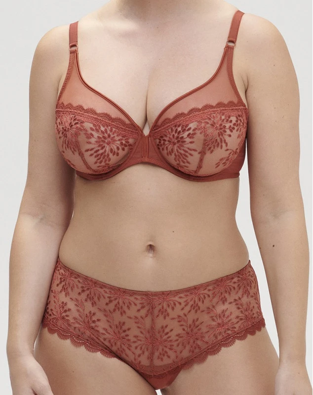 Simone Perele Shorty Simone Pérèle Singulière (Terre De Sienne) 6 Simone Perele Shorty Simone Pérèle Singulière (Terre De Sienne) – Image 6