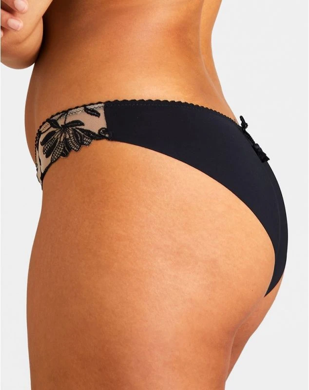 Slip Brésilien Aubade Lovessence (Noir) 3 Slip Brésilien Aubade Lovessence (Noir) – Image 3