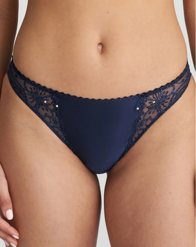 Slip Brésilien Marie Jo Jane (Velvet Blue) 1 Slip Brésilien Marie Jo Jane (Velvet Blue)