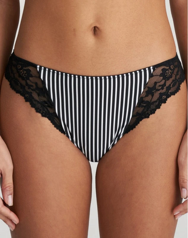 Slip Brésilien Marie Jo Sydny (Tuxedo Black) 1 Slip Brésilien Marie Jo Sydny (Tuxedo Black)