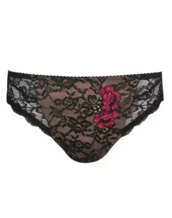 Slip Brésilien Prima Donna Pleasanton (Noir) 6 Slip Brésilien Prima Donna Pleasanton (Noir) -Sous-vetement Soldes Boutique slip bresilien prima donna pleasanton noir 2