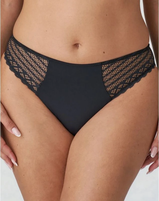 Slip Brésilien Prima Donna Twist East End (Charbon) 1 Slip Brésilien Prima Donna Twist East End (Charbon)