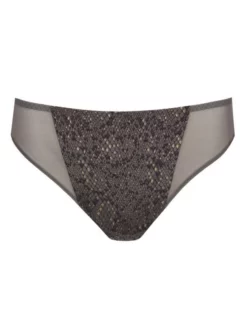Slip Brésilien Prima Donna Twist Villemin (Kitten Grey) -Sous-vetement Soldes Boutique slip bresilien prima donna twist villemin kitten grey 2
