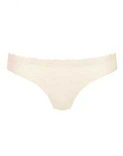 Slip Brésilien Sloggi Zero Feel Lace (Angora) -Sous-vetement Soldes Boutique slip bresilien sloggi zero feel lace angora 2