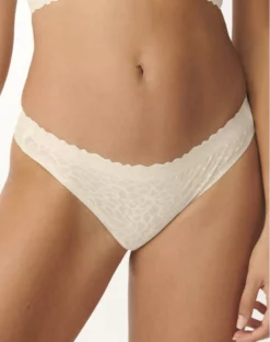 Slip Brésilien Sloggi Zero Feel Lace (Angora)