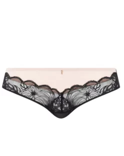 Slip Chantelle Midnight Flowers (Noir) 7 Slip Chantelle Midnight Flowers (Noir) -Sous-vetement Soldes Boutique slip chantelle midnight flowers noir 3