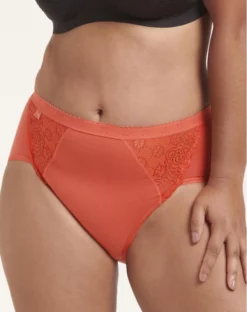 Slip Chic Midi Sloggi (Lot De 4) (Multicolore) -Sous-vetement Soldes Boutique slip chic midi sloggi lot de 4 multicolore 2