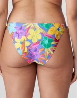 Slip De Bain à Nœuds Prima Donna Swim Sazan (Blue Bloom) -Sous-vetement Soldes Boutique slip de bain a noeuds prima donna swim sazan blue bloom 2