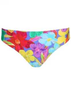 Slip De Bain Brésilien Prima Donna Swim Sazan (Blue Bloom) -Sous-vetement Soldes Boutique slip de bain bresilien prima donna swim sazan blue bloom 4