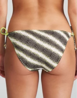 Slip De Bain Taille Basse à Ficelles Marie Jo Bain Murcia (Yellow Flash) -Sous-vetement Soldes Boutique slip de bain taille basse a ficelles marie jo bain murcia yellow flash 2