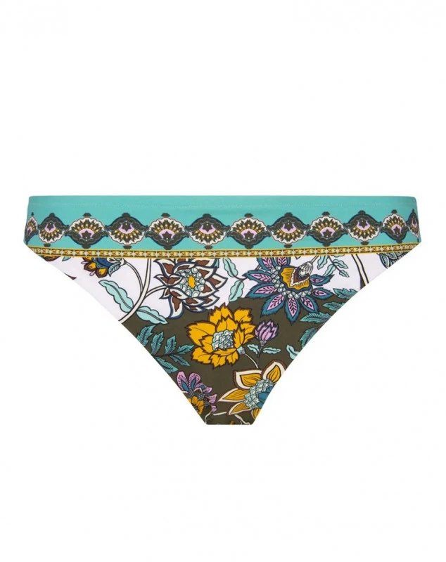 Slip De Bain Taille Basse Lise Charmel Fleur Persane (Bronze Persanne) 5 Slip De Bain Taille Basse Lise Charmel Fleur Persane (Bronze Persanne) – Image 5