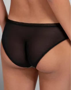 Slip Empreinte Ella (Noir) -Sous-vetement Soldes Boutique slip empreinte ella noir 2