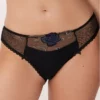 Slip Empreinte Garance (Noir)