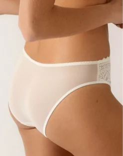 Slip Empreinte Melody (Perle) -Sous-vetement Soldes Boutique slip empreinte melody perle 2