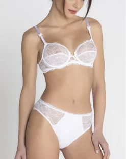 Slip Fantaisie Lise Charmel Féérie Couture (Blanc) 10 Slip Fantaisie Lise Charmel Féérie Couture (Blanc) -Sous-vetement Soldes Boutique slip fantaisie lise charmel feerie couture blanc 3