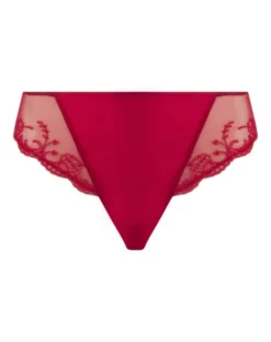 Slip Fantaisie Lise Charmel Splendeur Soie (Splendeur Rouge) -Sous-vetement Soldes Boutique slip fantaisie lise charmel splendeur soie splendeur rouge 3