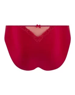 Slip Fantaisie Lise Charmel Splendeur Soie (Splendeur Rouge) -Sous-vetement Soldes Boutique slip fantaisie lise charmel splendeur soie splendeur rouge 4