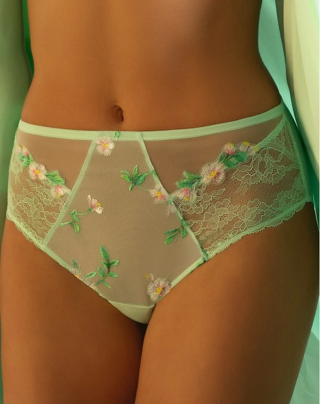 Slip Haut Lise Charmel Amour Nymphea (Jade Aqua) 1 Slip Haut Lise Charmel Amour Nymphea (Jade Aqua)